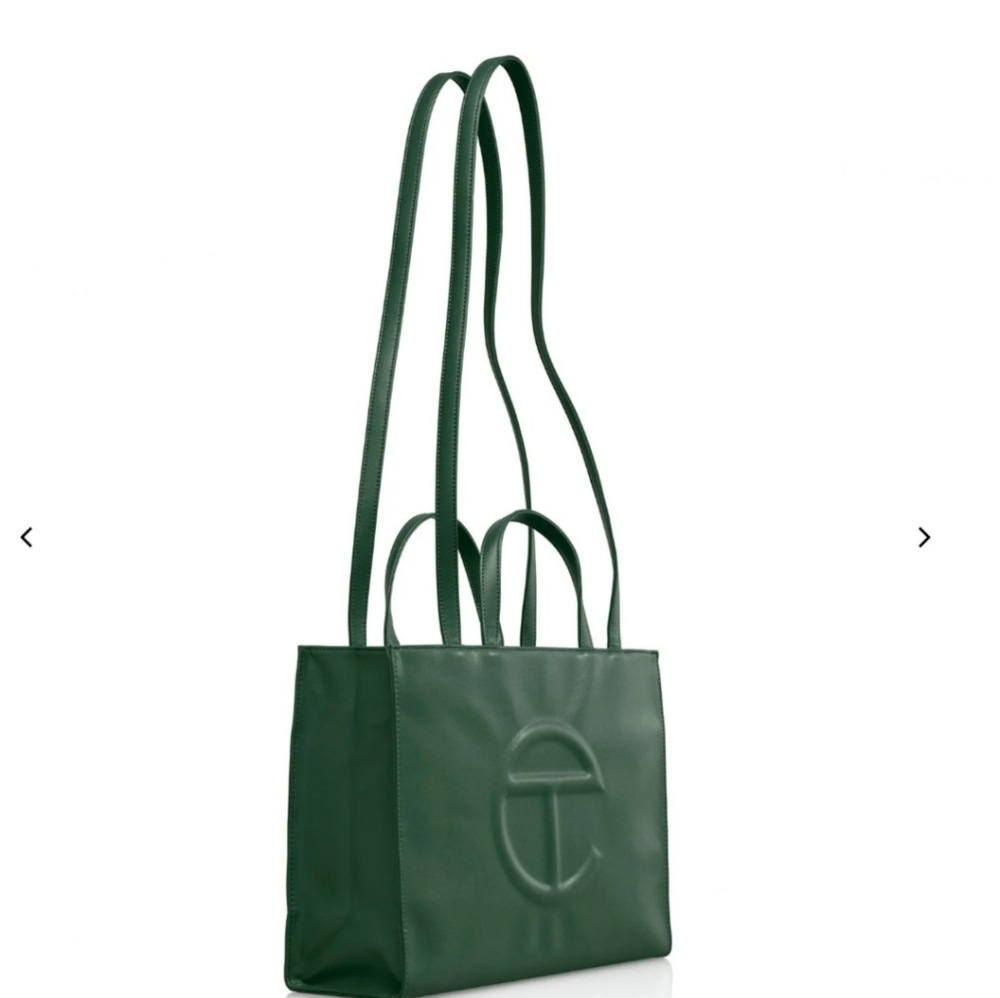 Telfar Dark Olive Medium Shopping Bag - New